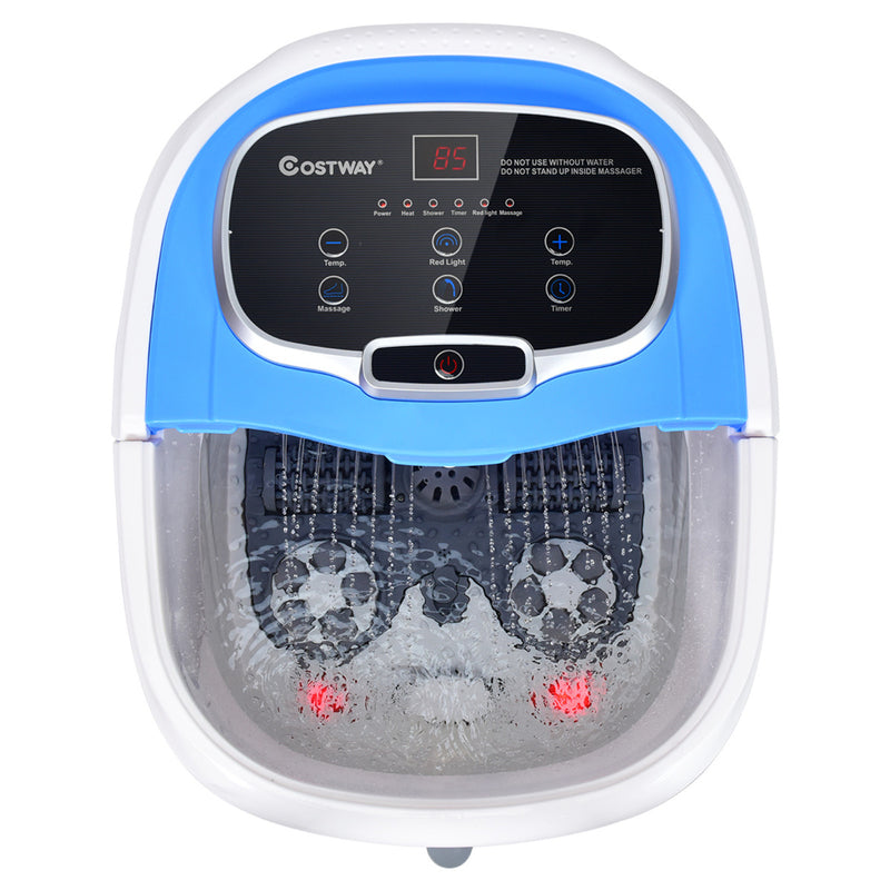 Electric Foot Spa Bath with Motorised Shiatsu Rollers