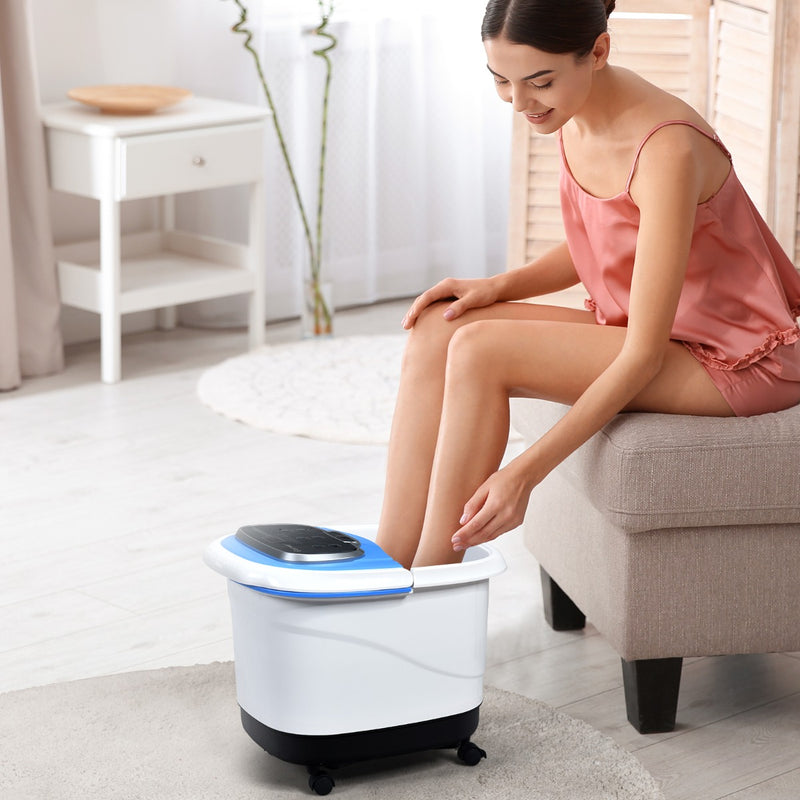 Electric Foot Spa Bath with Motorised Shiatsu Rollers