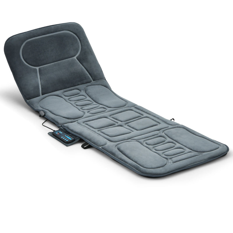 10-Motor Full Body Vibrating Massage Mat with Heat