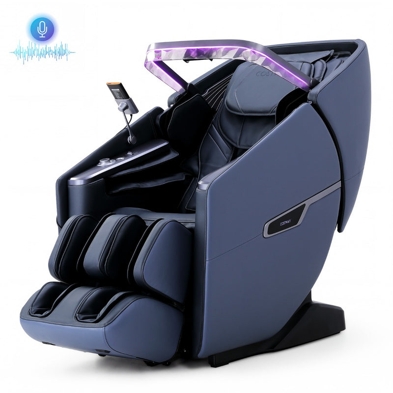 4D Full Body Massage Chair with Heated Shawl