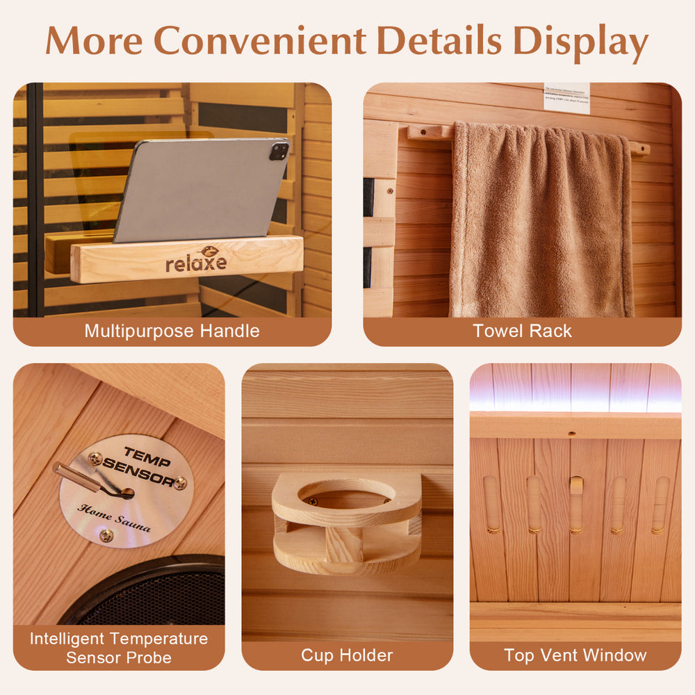 Wooden handles and towel rack