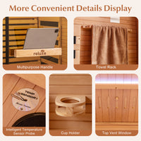 Wooden handles and towel rack