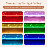 Sauna starlight ceiling